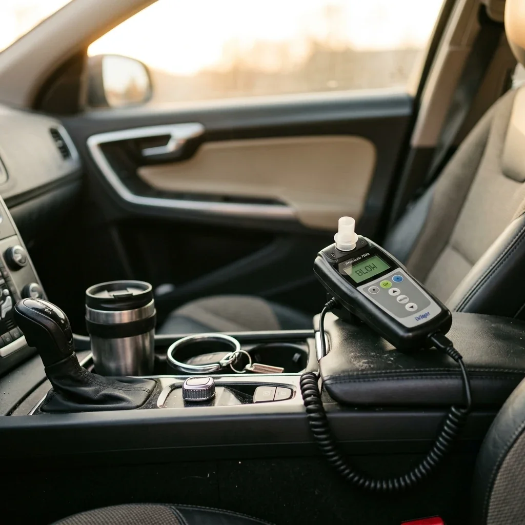 Ignition interlock device on a console, separating myths from facts
